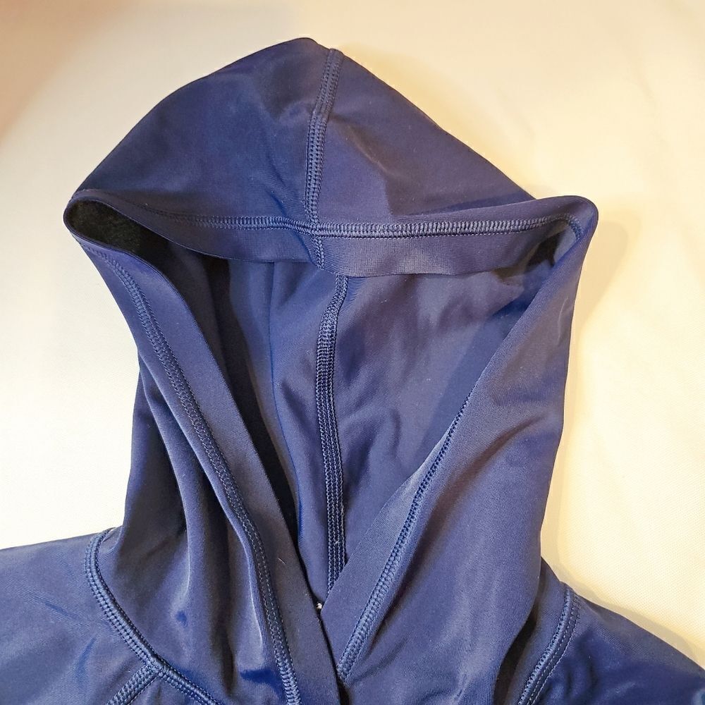 Lands' End Navy Blue Hoodie - Picture 5 of 7